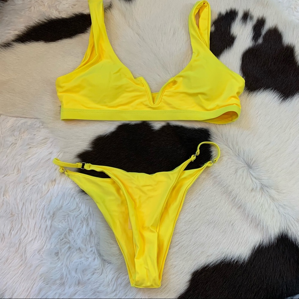 Yellow Bikini Set